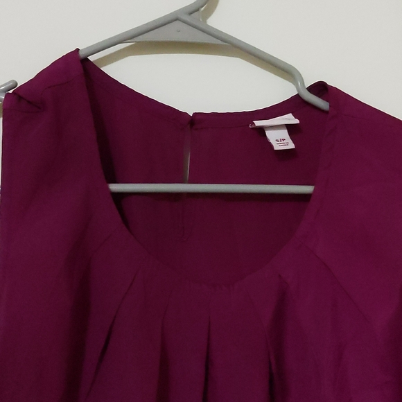 Red Merona Dressy Tank - Picture 2 of 4